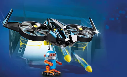 Miniatura 3 de Playmobil La película Robotitron con Drone, US:talla única