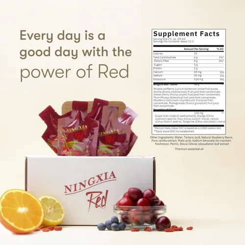 Miniatura 7 de NingXia Red Singles 2oz. - Paquete de 30 aceites esenciales de Young Living