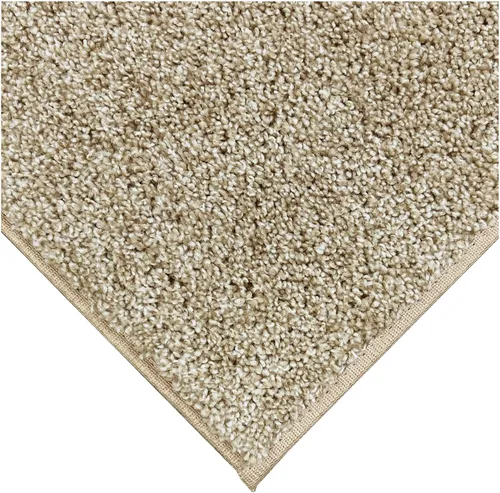 KOECKRITZ Alfombra de área para interiores de 2 x 3 pies – Alfombra texturizada de felpa Frieze, corte personalizado de 1/2 pulgada de grosor –