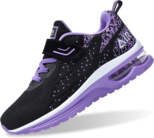 PERSOUL Air Shoes - Zapatillas para niños y niñas, deportivas, para atletismo, gimnasio, correr
