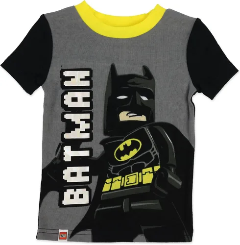 Miniatura 2 de LEGO Batman Movie - Conjunto de pijama para niño, 4 piezas, 100% algodón, tallas 4 a 10