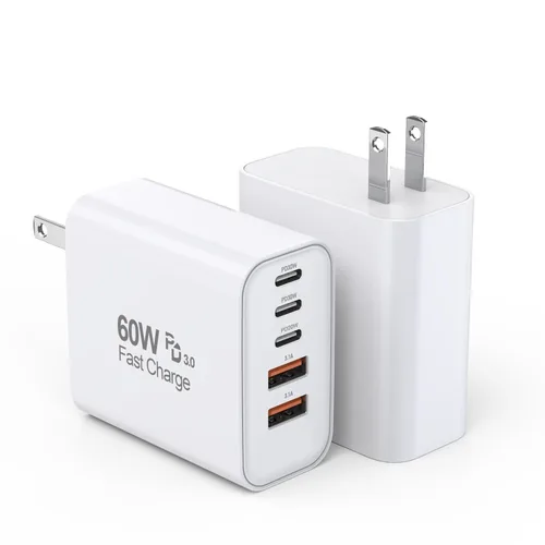 Miniatura 12 de Bloque de carga para iPhone 16/15, bloque de carga USB C [paquete de 2] 20 W de doble puerto PD rápido USB C adaptador de cargador de pared USB A