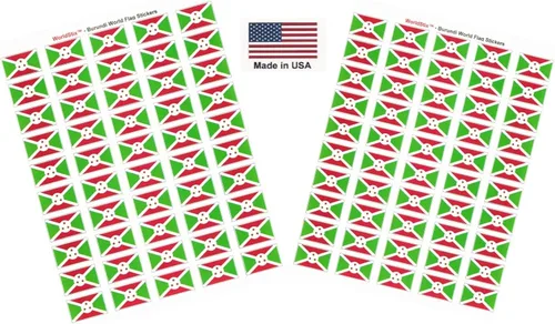 Miniatura 128 de 100 calcomanías de la bandera de Alaska; 1.5" x 1" hechas en Estados Unidos, calcomanías autoadhesivas de la bandera del estado para álbumes