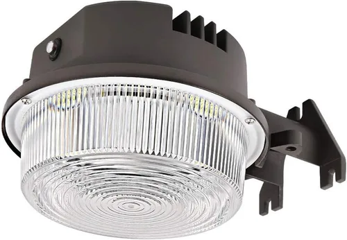 Miniatura 8 de Luz LED de granero 150W, luz de patio al aire libre del atardecer al amanecer con fotocélula súper brillante 22,500lm 5000K luz diurna, reemplazo