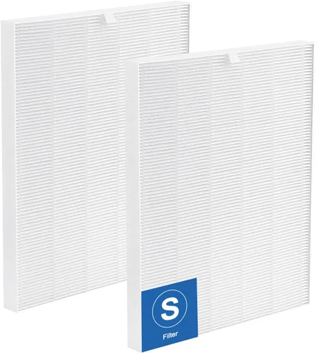 Paquete de 2 filtros de repuesto C545 S compatibles con purificador de aire Winix C545, sustituye al filtro Winix S 1712-0096-00