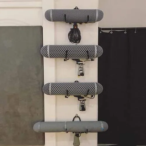 Miniatura 9 de Rodillo de espuma para esterilla de yoga y ganchos para toallero, estante de almacenamiento para colgar correa de yoga y bandas de resistencia en tu