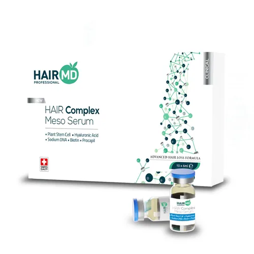 HairMD Clinical Hair Complex Meso Suero para el crecimiento del cabello – 10 frascos de 0.2 fl oz Tratamiento del cuero cabelludo ideal para