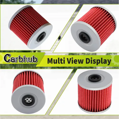 Miniatura 7 de Carbhub 11013-1275 Bujía de aceite de filtro de aire Reemplazar 11013-1275 apto para Kawasaki KLF220 KLF250 KLF300 Bayou 220 250 300