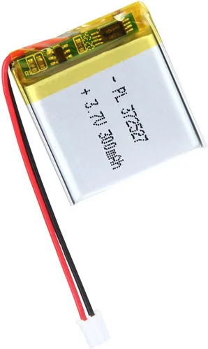 Miniatura 96 de 652030 Batería Lipo de 3.7V 350mAh 652030 Cargable Paquete de Batería de Polímero de Litio con Conector JST PH2.0mm para Dispositivo Electrónico