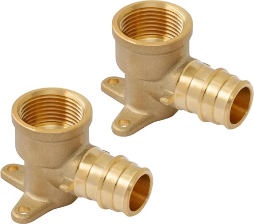 Miniatura 19 de SUNGATOR Paquete de 2 codos de oreja NPT hembra PEX A de expansión de 1/2 "x 1/2", ASTM F1960 solo para tubos Pex-A