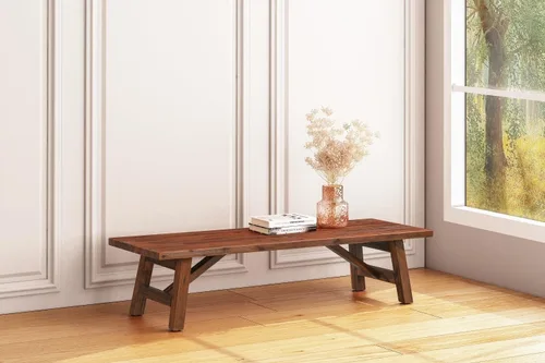 Miniatura 2 de Rasmus Accent Plant Table [Cepillo de alambre castaño]