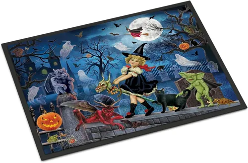 Miniatura 12 de Caroline's Treasures PRS4045MAT - Tapete para puerta delantera, 18 x 27 pulgadas, para interiores y exteriores, para entrada, antideslizante