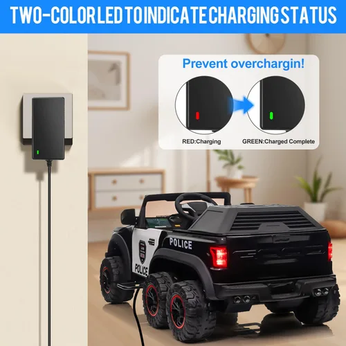 Miniatura 3 de EGK Cargador de batería de 12 V para niños con cable de 6.6 pies, para los mejores productos de elección, Wrangler SUV, Kid Trax, Dynacraft, coches