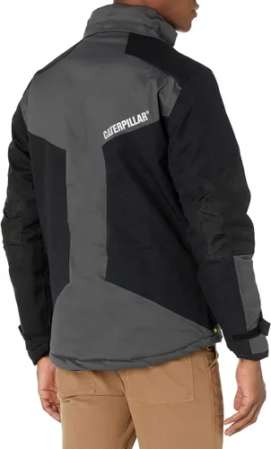 Miniatura 3 de Caterpillar Men's Triton Insulated Jackets with Waterproof Shell, 2-Way Front Zipper, and Removable Adjustable Hood