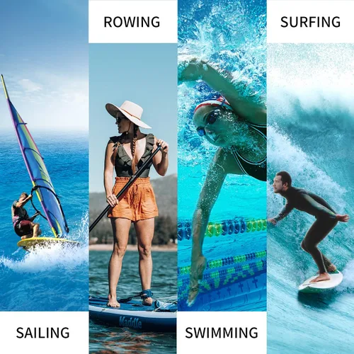 Miniatura 7 de Body+ Gafas de natación para miopes, gafas de natación con lentes ópticas con espejo/sin espejo para miopía, antivaho para hombres y mujeres adultos
