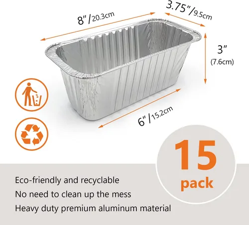 Miniatura 3 de YAOAWE Paquete de 15 revestimientos de repuesto para vasos de grasa Blackstone, compatibles con parrillas Blackstone de 28/36"/30"/17" y 22