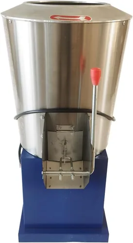 Miniatura 3 de Mezclador vertical de harina de acero inoxidable Harina seca 33.1 lbs Mezclador de acero inoxidable Mezclador de pie eléctrico Máquina