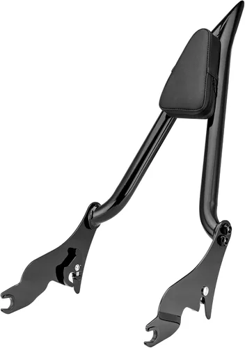 Miniatura 7 de Mofun Respaldo de pasajero de 27 pulgadas de alto, barra gruesa de 1.3 pulgadas compatible con Harley Touring Road King Street Electra Road Glide