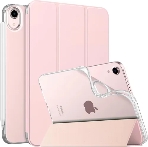 Miniatura 14 de MoKo Funda para el nuevo iPad mini 7 (A17 Pro) 2024, Funda para iPad mini de 6ª generación 2021 (21,08 cm), Funda para iPad mini 6, Funda trasera