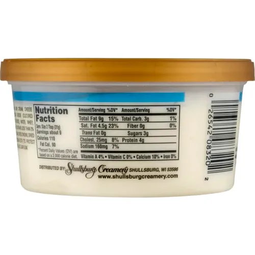 Miniatura 2 de Brewster House - Crema de queso cheddar blanco afilado - 10 oz.