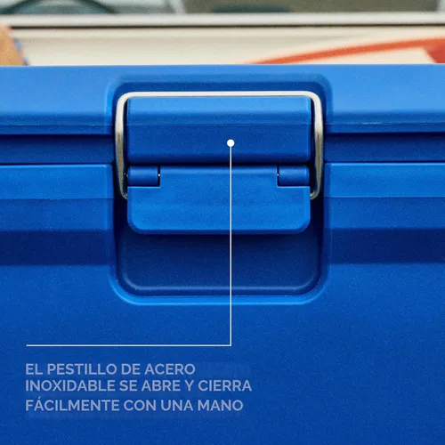 Miniatura 8 de Coleman Pro Enfriador Rígido Premium Ultraligero de Servicio Pesado de 25 cuartos, Aislamiento Extra Grueso Mantiene el Hielo hasta 3 Días, Neptuno