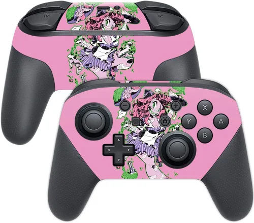 Miniatura 23 de MightySkins Skin compatible con Nintendo Switch Pro Controller - Alien Battle Funda protectora de vinilo duradera y única Fácil de aplicar