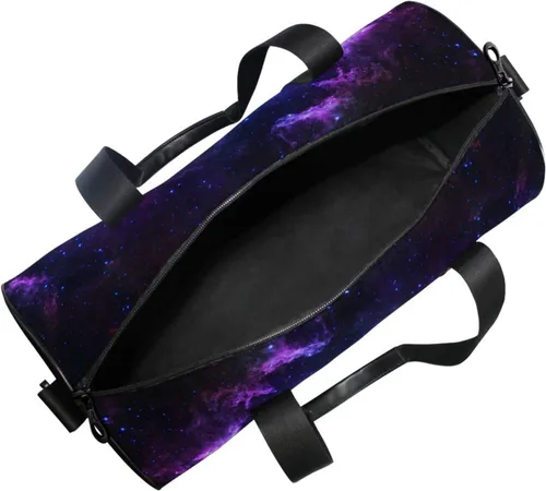 Miniatura 5 de Leideawo Bolsa redonda de gimnasio para mujeres y hombres, multifunción, viajes, entrenamiento, baile, natación, bolsa de deporte, Hermosa flor