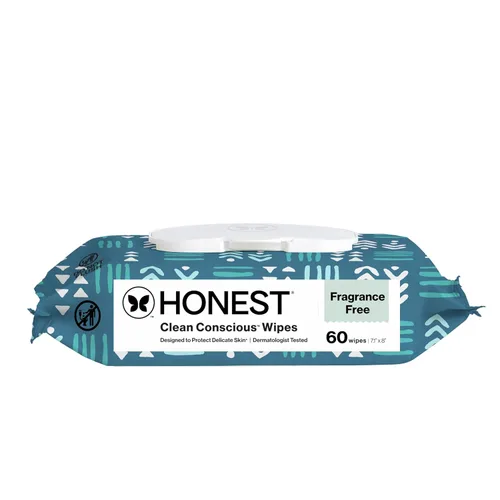 Miniatura 11 de The Honest Company - Toallitas limpiadoras para bebé con 99% de agua, respetuosas con el medioambiente, a base de plantas, hipoalergénicas