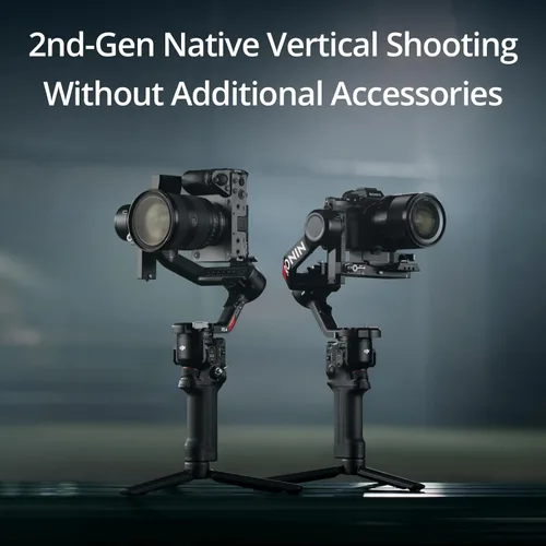 Miniatura 3 de DJI RS 4 Combo, estabilizador de cardán de 3 ejes para cámaras para cámara réflex y cámara sin espejo Canon/Sony/Panasonic/Nikon/Fujifilm, disparo