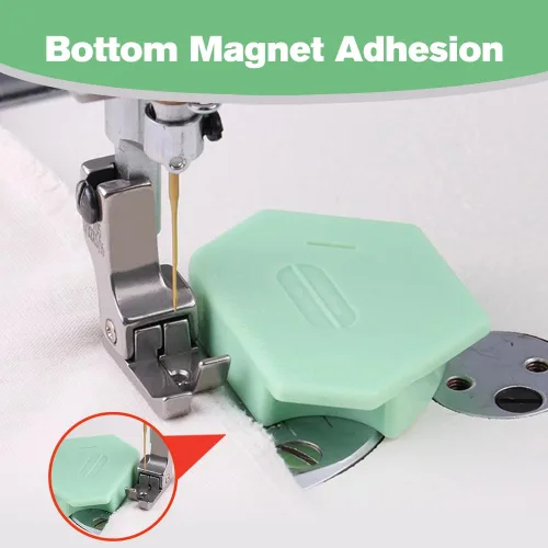 Miniatura 4 de Guía magnética de costura para máquina de coser, nueva herramienta multipropósito mejorada con imán poligonal fuerte, guía de hendir poligonal