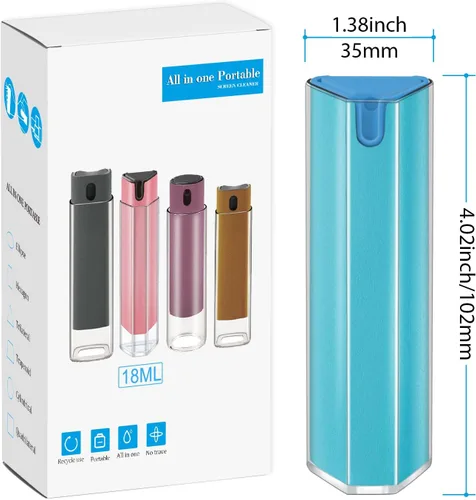 Miniatura 7 de Spray limpiador de pantalla de teléfono, espray de limpieza de niebla para pantalla táctil de computadora portátil para monitor, tableta, TV, Tesla