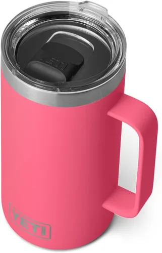 Miniatura 21 de YETI Rambler - Taza de acero inoxidable aislada al vacío con tapa MagSlider, 24 onzas Blanco