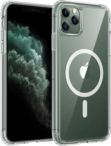 Miniatura 334 de FNTCASE - Funda para iPhone 16 Pro: magnética, mate, translúcida, de grado militar, protectora contra caídas, resistente, fina, duradera y a prueba