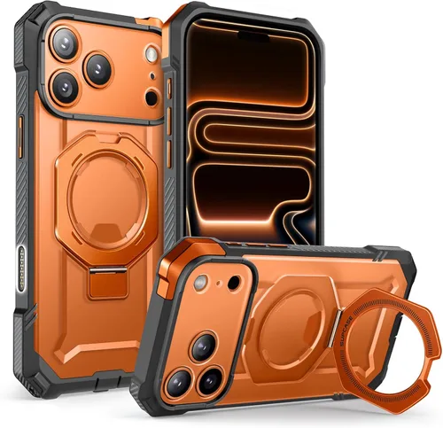 Miniatura 12 de SUPCASE Funda para iPhone 17 Pro Max con Soporte (Unicorn Beetle Grip), [Cubierta de Control de Cámara] [Compatible con MagSafe]