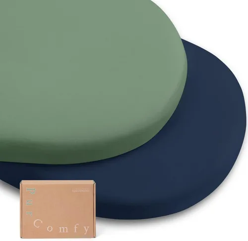 Miniatura 26 de Sábanas bajeras supersuaves para moisés, sábanas de viscosa de bambú de alta calidad, hipoalergénicas, transpirables, para moisés, almohadilla