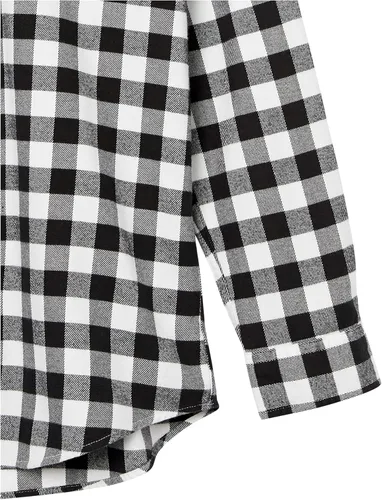 Miniatura 5 de Tienda Essentials - Camisa de franela de manga larga para hombre disponible en tallas grandes y altas