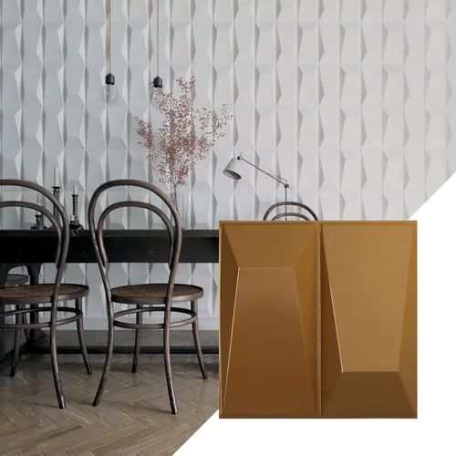 Miniatura 23 de Ekena Millwork WP12X12LOWH 11 7/8 pulgadas de ancho x 11 7/8 pulgadas de alto Locke EnduraWall Decorativo 3D Panel de pared cubre 0.98 pies cuadrados