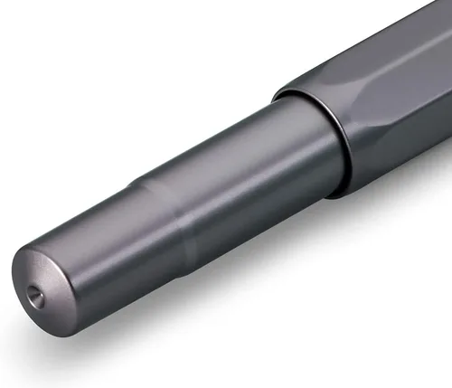 Miniatura 5 de Kaweco AL SPORT Pluma estilográfica Antracita I Pluma metálica premium para cartuchos de tinta de 13 cm I Plumín: M (Mediano)