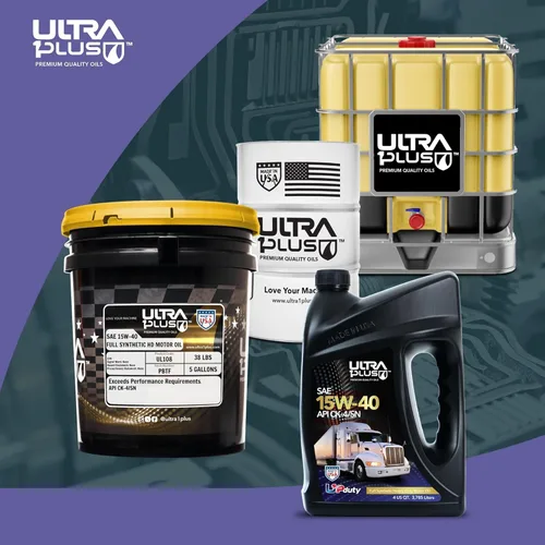 Miniatura 6 de Ultra 1Plus SAE 15W-40 Aceite de motor diésel totalmente sintético de alta resistencia - Aceite de motor 15W 40 API CK-4/SN (cubo de 5 galones)