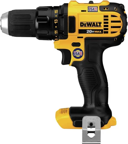 DEWALT DCD780B taladro atornillador compacto de batería ion litio. Potencia máxima: 20 voltios