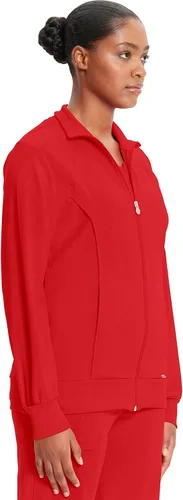 Miniatura 47 de Infinity by Cherokee 2391A - Chaquetas médicas con cremallera frontal para mujer, tela elástica en 4 direcciones