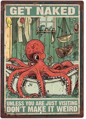 Miniatura 7 de Señal de metal divertida libélula ¿Qué pasa si me caigo, oh, pero mi querida, qué pasa si vuelas? Señal vintage de estaño retro hippie para Signo