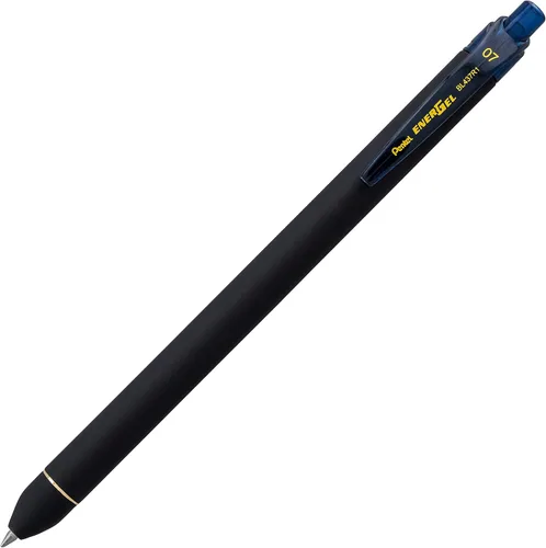 Miniatura 2 de Pentel EnerGel Kuro - Bolígrafo de gel líquido, (0.028 in) línea media, tinta azul, paquete de 8