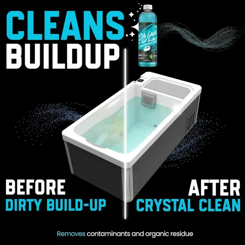 Miniatura 4 de Oh Yuk Tratamiento de agua fría 5 en 1 – Limpiador, clarificador, acondicionador, combate los olores, desodoriza – Cuidado de baño de hielo y bañera