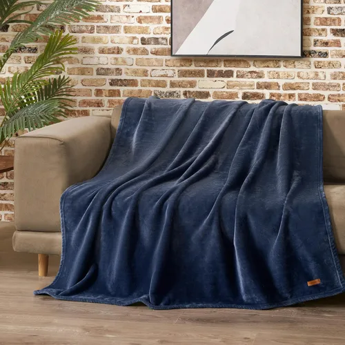 Miniatura 7 de Lucky Brand Camper Plaid Verde Oliva 50"x70" Manta de Felpa Acogedora - Manta de Microfibra Premium para Comodidad y Estilo Lujosos