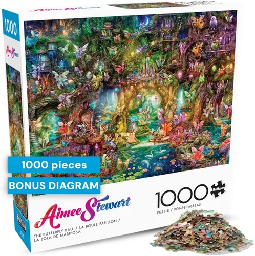 Miniatura 11 de Buffalo Games - Aimee Stewart -Look Closer Family Campsite - Rompecabezas de 500 piezas para adultos -Rompecabezas desafiante perfecto para noches