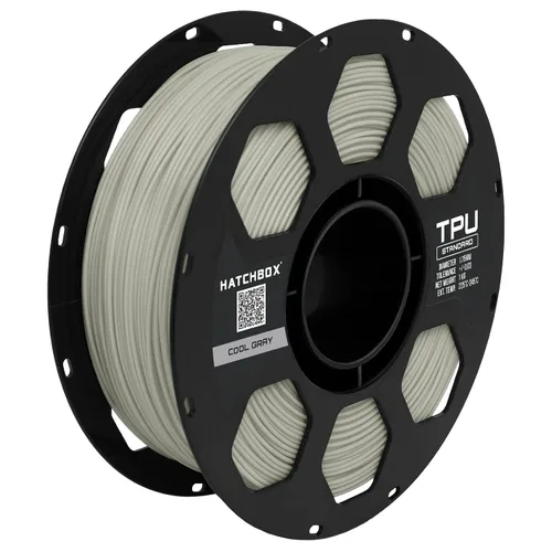 Miniatura 16 de HATCHBOX - Filamento de poliuretano termoplástico para impresora 3D, Shore 95A, color beige, carrete de 1 kg, precisión dimensional de +/- 0.03 mm