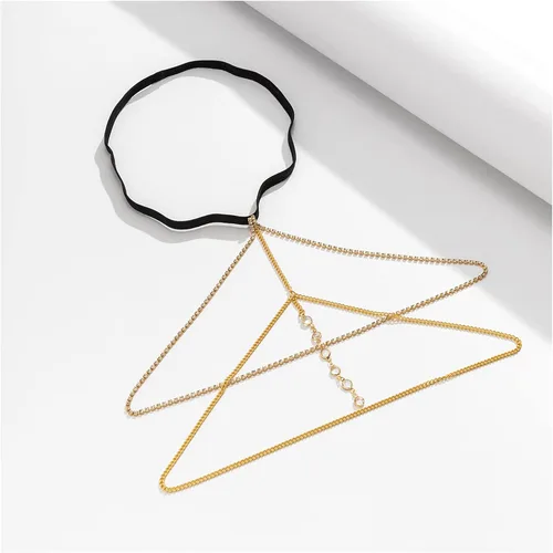 Miniatura 5 de Sexy Beach Multi-layere Leg Chain Crystal Thigh Chain Jewelry Summer Rhinestone Thigh Leg Chain Bikini Body Thigh Chain Jewelry for Women