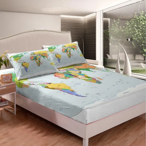 Miniatura 34 de Feelyou Juego de sábanas de béisbol para niños, juego de sábanas con temática deportiva de pelota, tamaño individual, para niños, adolescentes