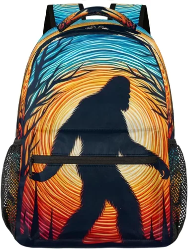 Miniatura 16 de Pardick Mochilas de calavera de Halloween para niños y niñas, divertidas y ligeras de 16 pulgadas, mochila escolar para laptop, mochila